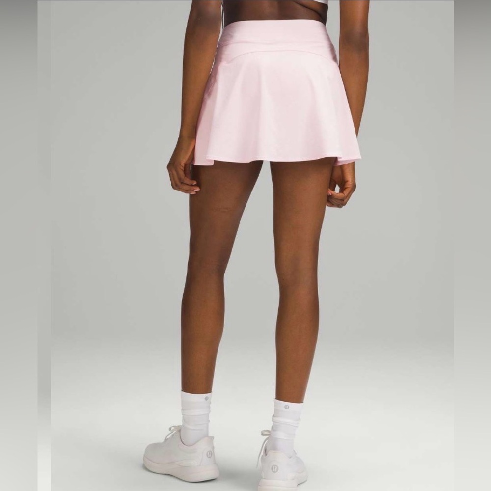 Lululemon Lightweight High-Rise Tennis Skirt Strawberry Milkshake Womens 2